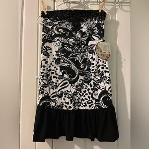 Joyous & Free bling mini dress/tunic-medium NWT